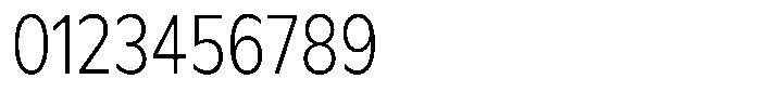 Meriko Condensed Extra Light Font OTHER CHARS