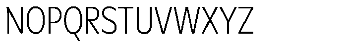 Meriko Condensed Extra Light Font UPPERCASE