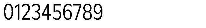 Meriko Condensed Light Font OTHER CHARS