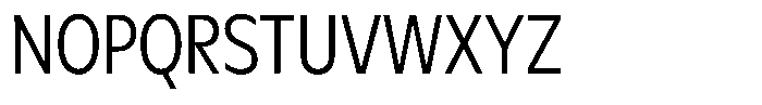 Meriko Condensed Light Font UPPERCASE