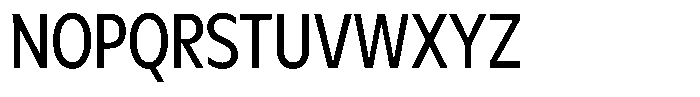 Meriko Condensed Regular Font UPPERCASE