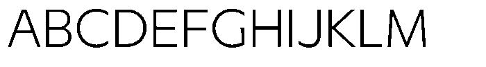 Meriko Extra Light Font UPPERCASE