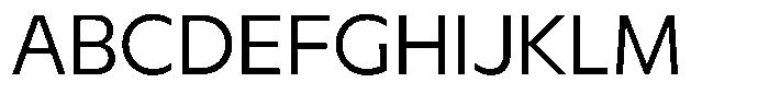 Meriko Light Font UPPERCASE