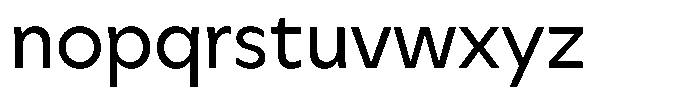 Meriko Regular Font LOWERCASE