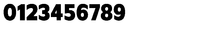 Meriko Semi Condensed Black Font OTHER CHARS