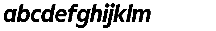 Meriko Semi Condensed Bold Italic FONT