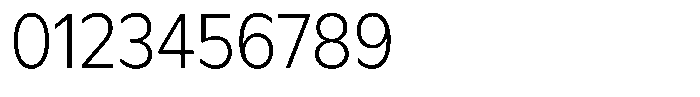 Meriko Semi Condensed Extra Light Font OTHER CHARS