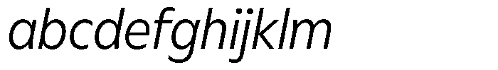 Meriko Semi Condensed Light Italic FONT