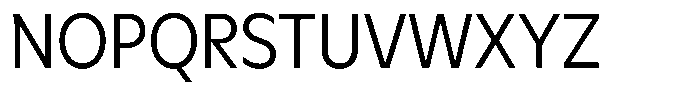 Meriko Semi Condensed Light Font UPPERCASE