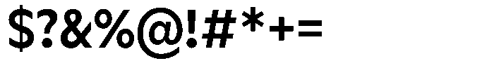 Meriko Semi Condensed Semi Bold Font OTHER CHARS