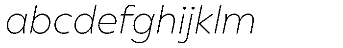 Meriko Thin Italic FONT