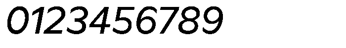 Meriko Variable Italic Font OTHER CHARS