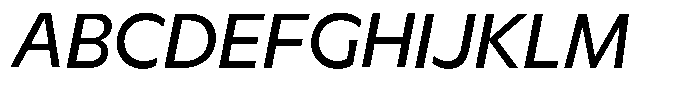 Meriko Variable Italic Font UPPERCASE