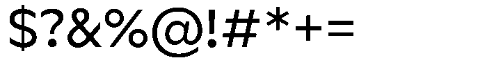 Meriko Variable Font OTHER CHARS