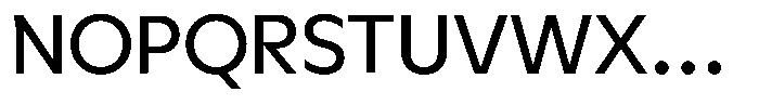Meriko Variable Font UPPERCASE