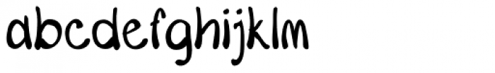 Merilee Condensed Bold Font LOWERCASE