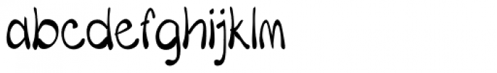 Merilee Condensed Regular Font LOWERCASE