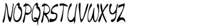 Merilee Extracondensed Italic Font UPPERCASE