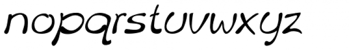 Merilee Italic Font LOWERCASE