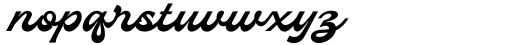 Meritorious Script  Regular Font LOWERCASE