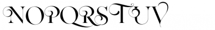 Meritta Serif Regular Font UPPERCASE