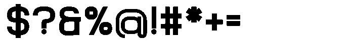 Meriva Bold Font OTHER CHARS