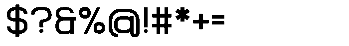 Meriva Regular Font OTHER CHARS