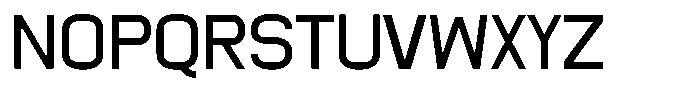 Meriva Regular Font UPPERCASE