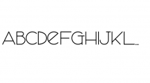 Merlina Regular Font LOWERCASE