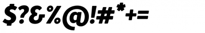 Merlo Neue Bold Italic Font OTHER CHARS