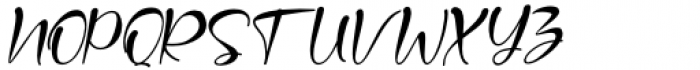 Merlyn Italic Font UPPERCASE