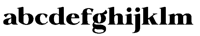 Merona Heavens Black FONT