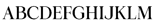 Merona Heavens Light Font UPPERCASE