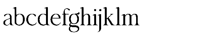 Merona Heavens Thin FONT