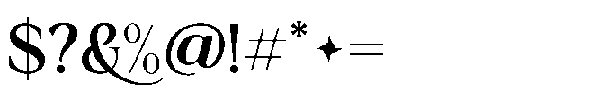 Merona Heavens Variable Thin Font OTHER CHARS