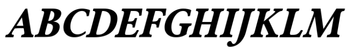 Merong Extra Bold Italic Font UPPERCASE