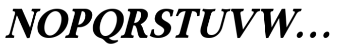 Merong Extra Bold Italic Font UPPERCASE