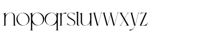 Meroona Display Serif Font LOWERCASE