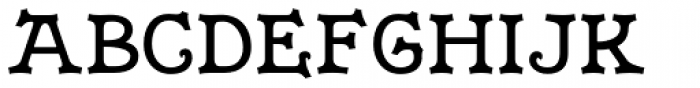 Merrivale No.5 Solid Font LOWERCASE