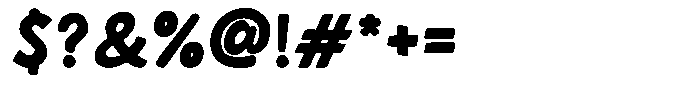 Merry Candy Font OTHER CHARS
