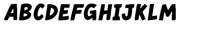 Merry Candy Font UPPERCASE
