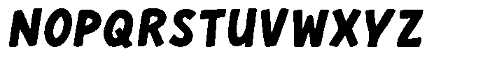 Merry Candy Font UPPERCASE