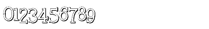 Merry Glow Shadow Font OTHER CHARS