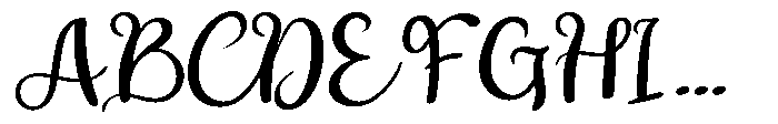 Merry Whimsy Font UPPERCASE