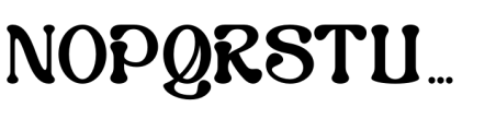Merrys Regular Font UPPERCASE