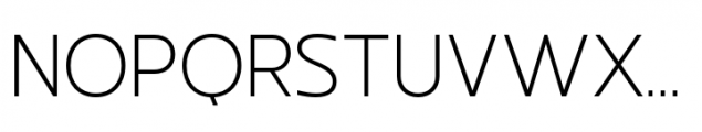 Mersh Extra Light Font UPPERCASE