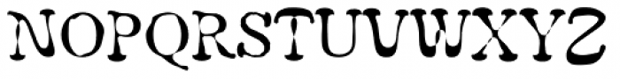 Merss Std Font UPPERCASE