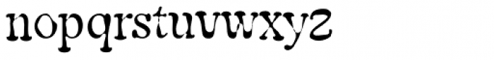 Merss Std Font LOWERCASE