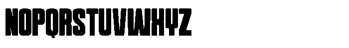 Mertto Modern Regular Font UPPERCASE