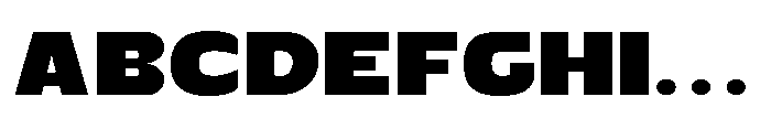 Mertune Bold Font UPPERCASE